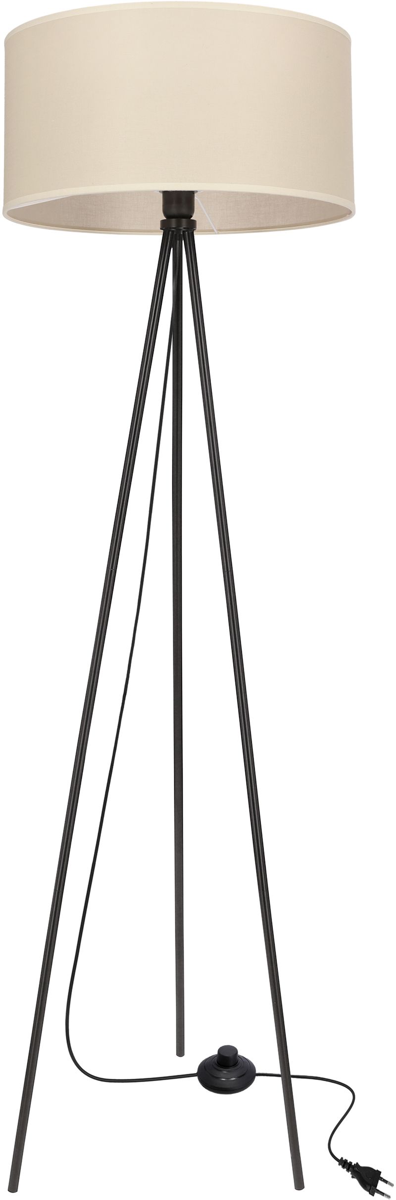 Candellux Shanti lampada da terra 1x40 W beige 51-38760