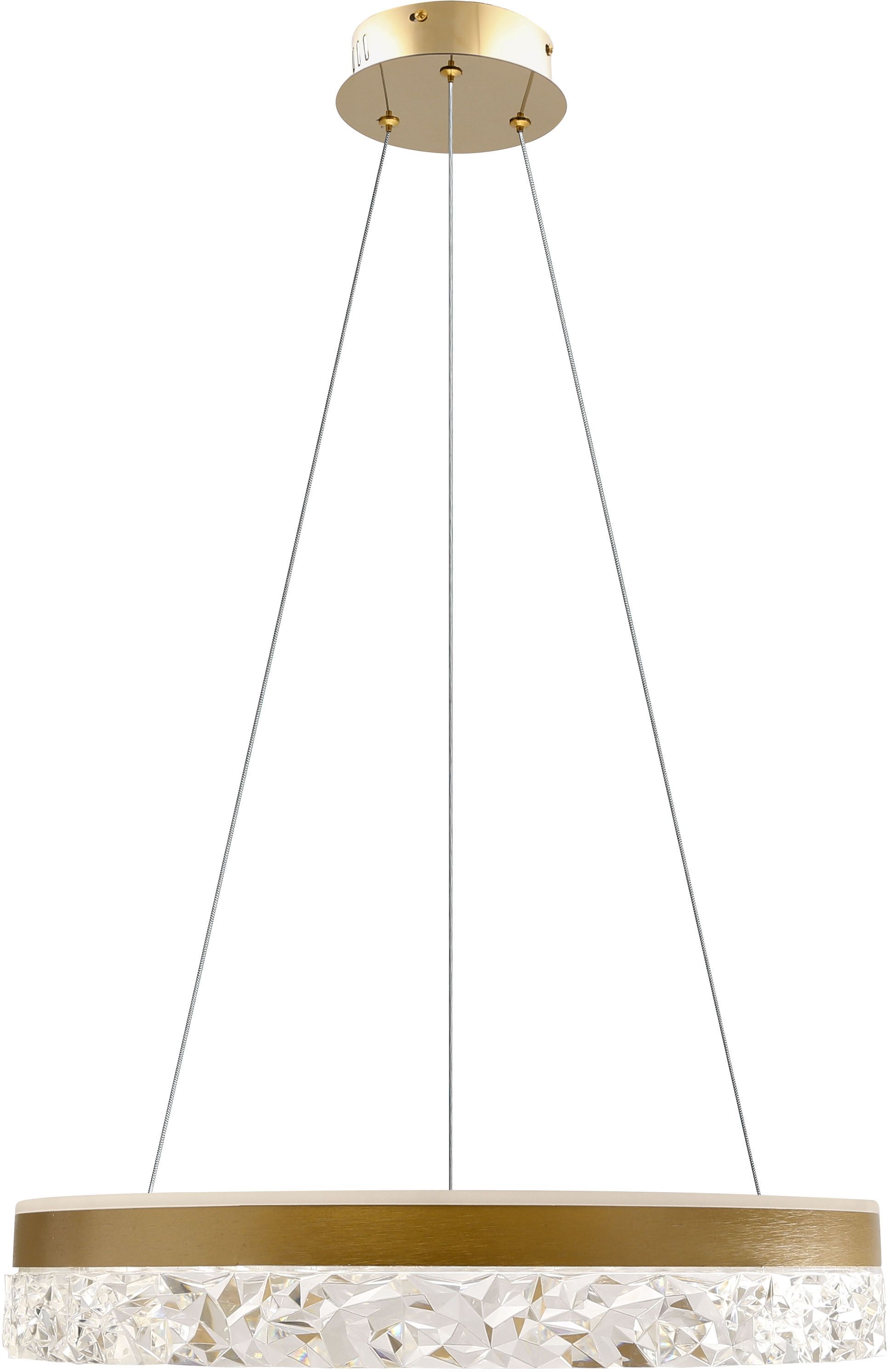 Candellux Frozi lampada sospesa 1x32 W oro 31-35554