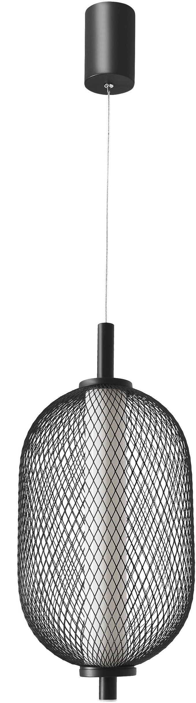 Candellux Puma lampada sospesa 1x10 W nero 31-35349