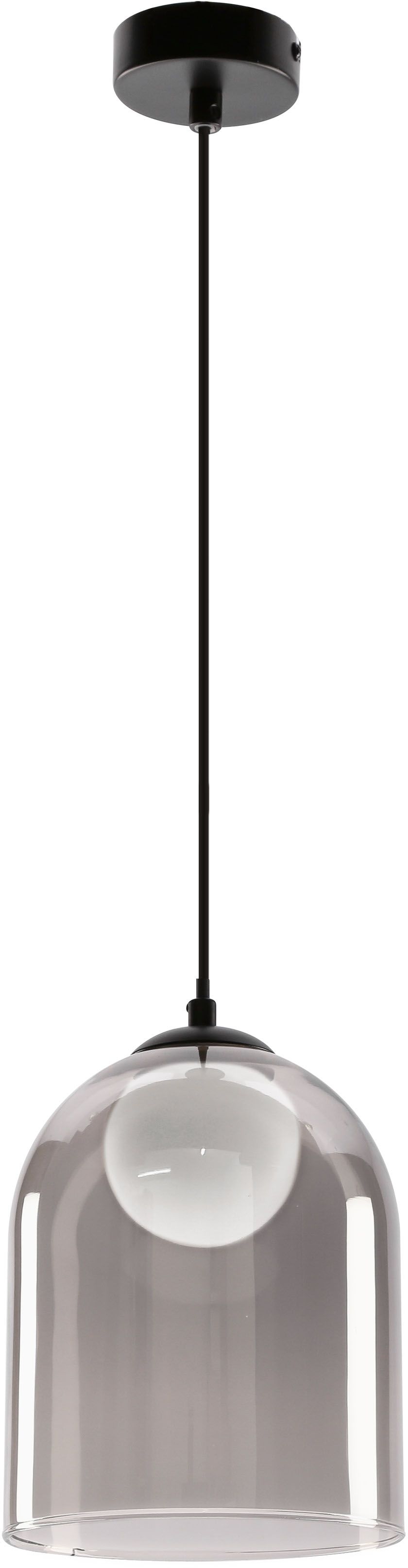 Candellux Klea lampada sospesa 1x15 W nero 31-38340