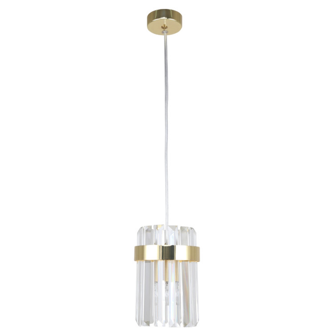 Light Prestige Vetro lampada sospesa 1x10 W oro LP-2910/1P GD