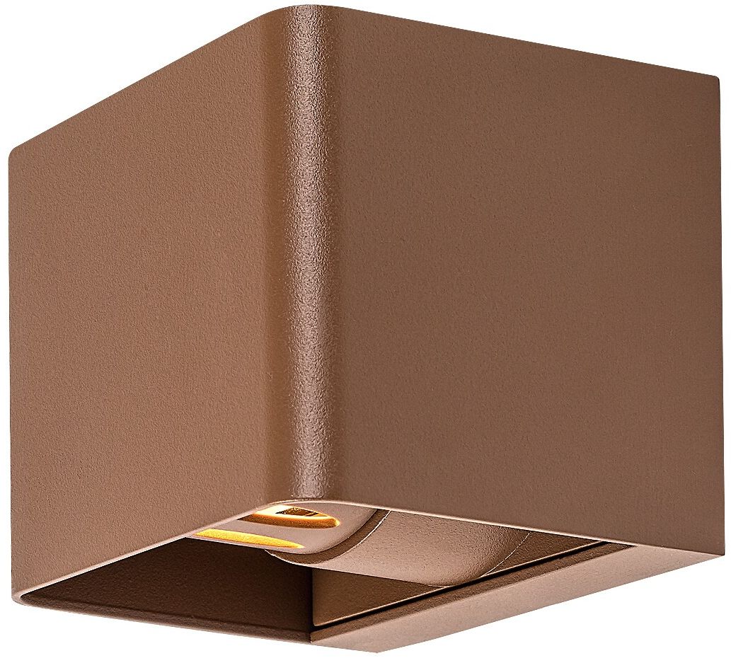Rabalux Hallstatt lampada da parete per esterni 1x10 W marrone 77169