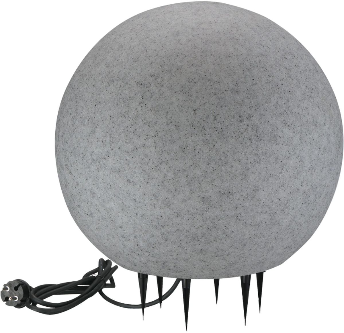 Goldlux Argento lampada da terra per esterni 1x25 W grigio 330369