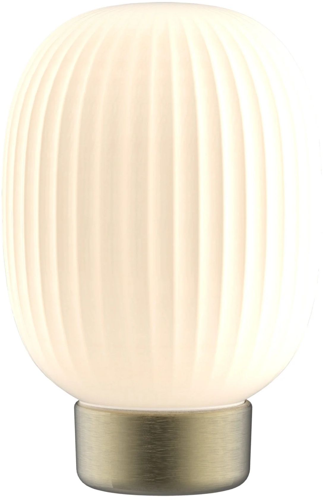 Goldlux Led Latte lampada da terra 1x1.8 W bianco-oro 329837