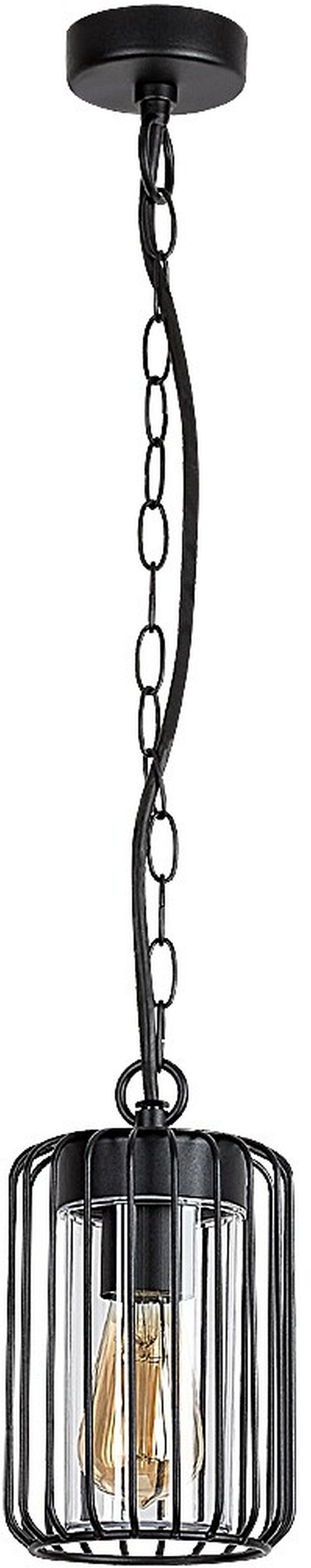 Rabalux Tarpa lampada sospesa per esterni 1x40 W nero 77107