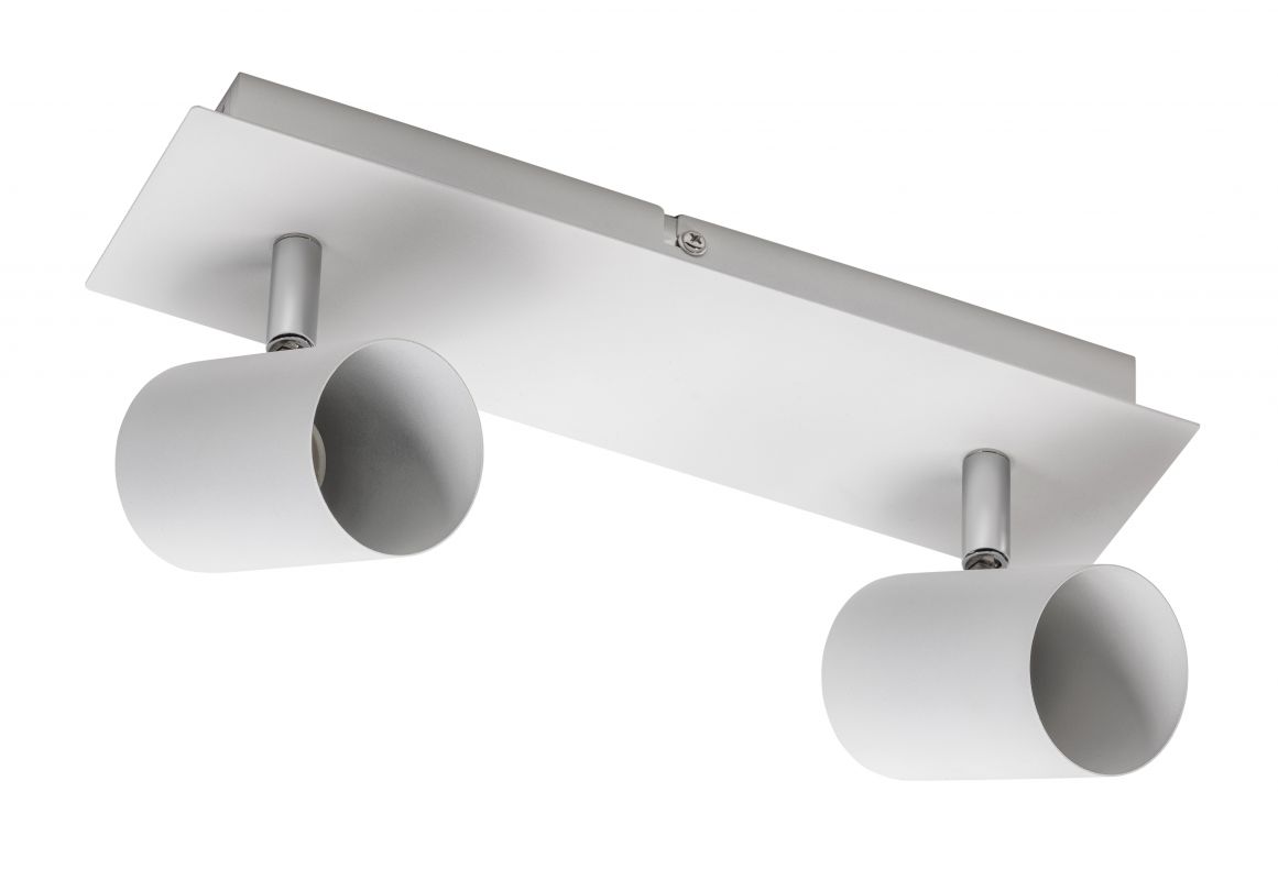 GTV Veneto lampada da soffitto 2x20 W bianco OS-VEN20WO2-00