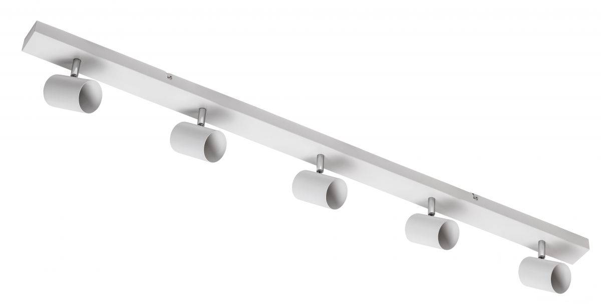 GTV Veneto lampada da soffitto 5x20 W bianco OS-VEN20WO5-00