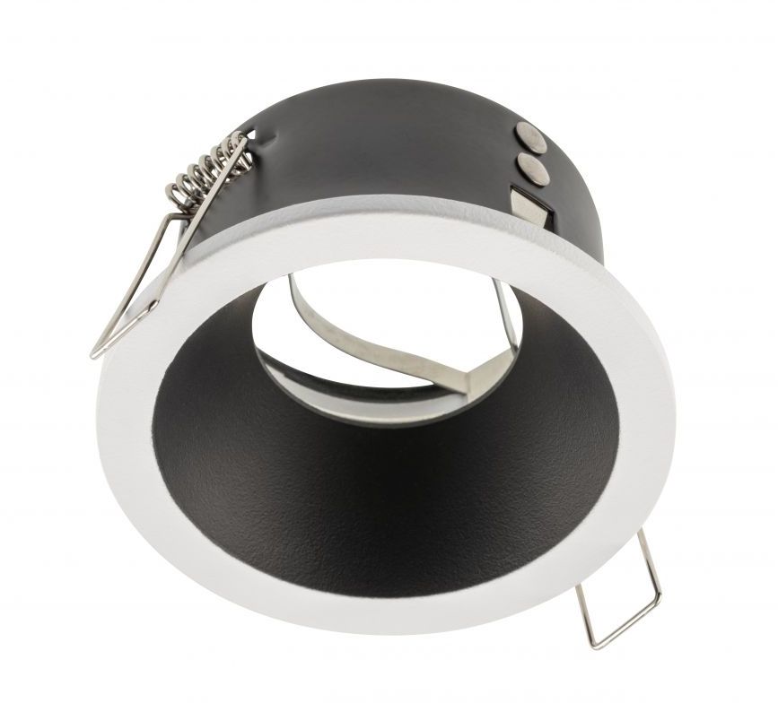 GTV Elva lampada da incasso 1x W bianco-nero OP-ELVAOBC-11