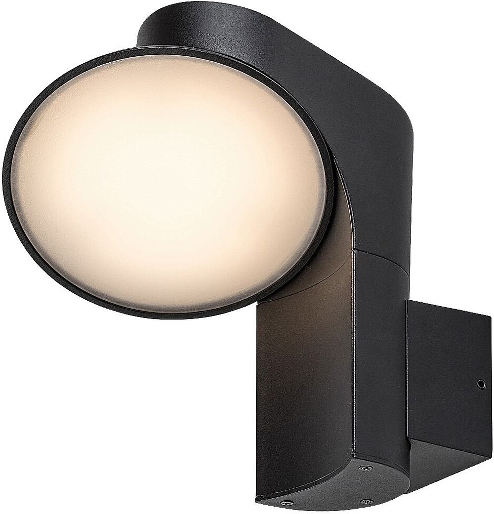 Rabalux Wengen lampada da parete per esterni 1x12 W nero 77148