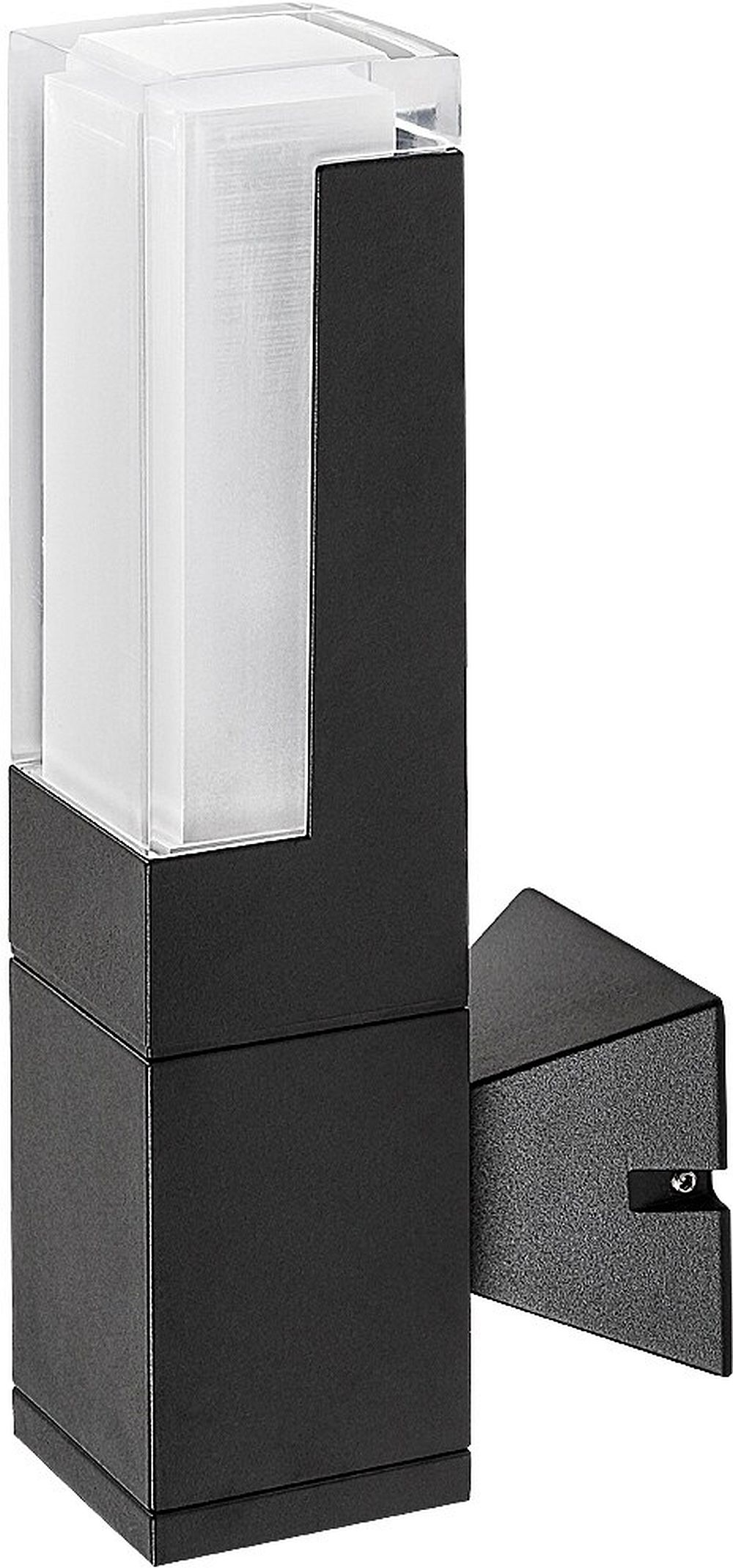 Rabalux Darvas lampada da parete per esterni 1x7 W nero 77126