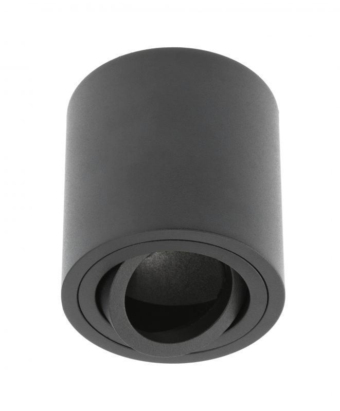 GTV Aveiro lampada da soffitto 1x20 W nero OS-AVB8090OK1-00
