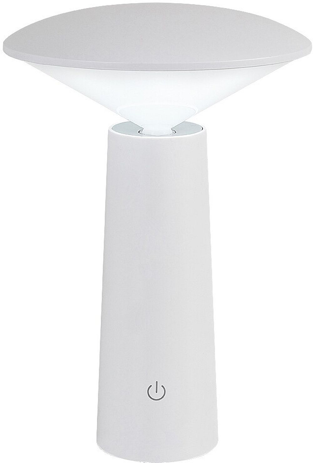 Rabalux Polperro lampada solare da tavolo 1x3 W bianko 77146