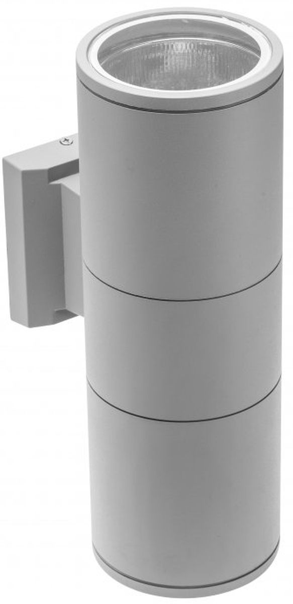 GTV Baleo lampada da parete per esterni 2x40 W grigio LD-BA2E27-00