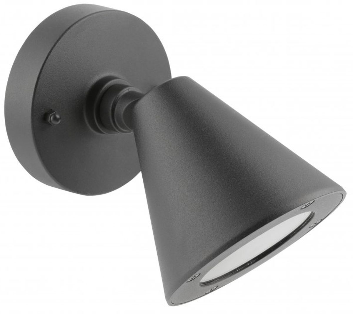 GTV Lustino-D lampada da parete per esterni 1x20 W antracite OS-USTI0UD-30