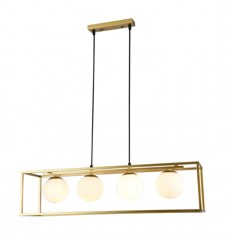 GTV Avelin lampada sospesa 4x40 W oro OS-AVEL3-40-DEC