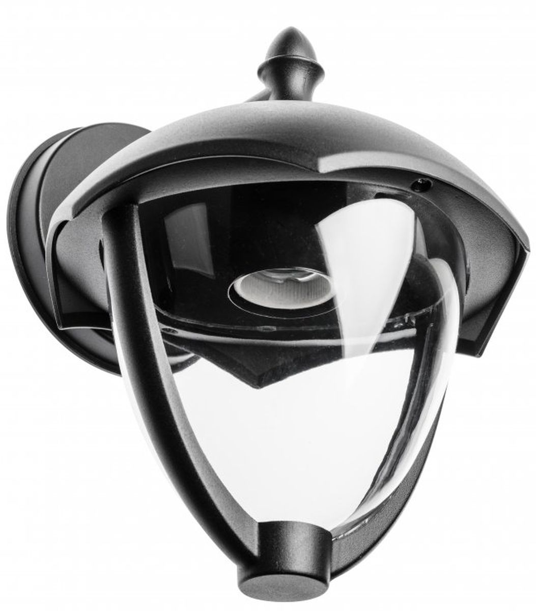 GTV Grande-Ad lampada da parete per esterni 1x60 W nero OS-GRA0DA-00