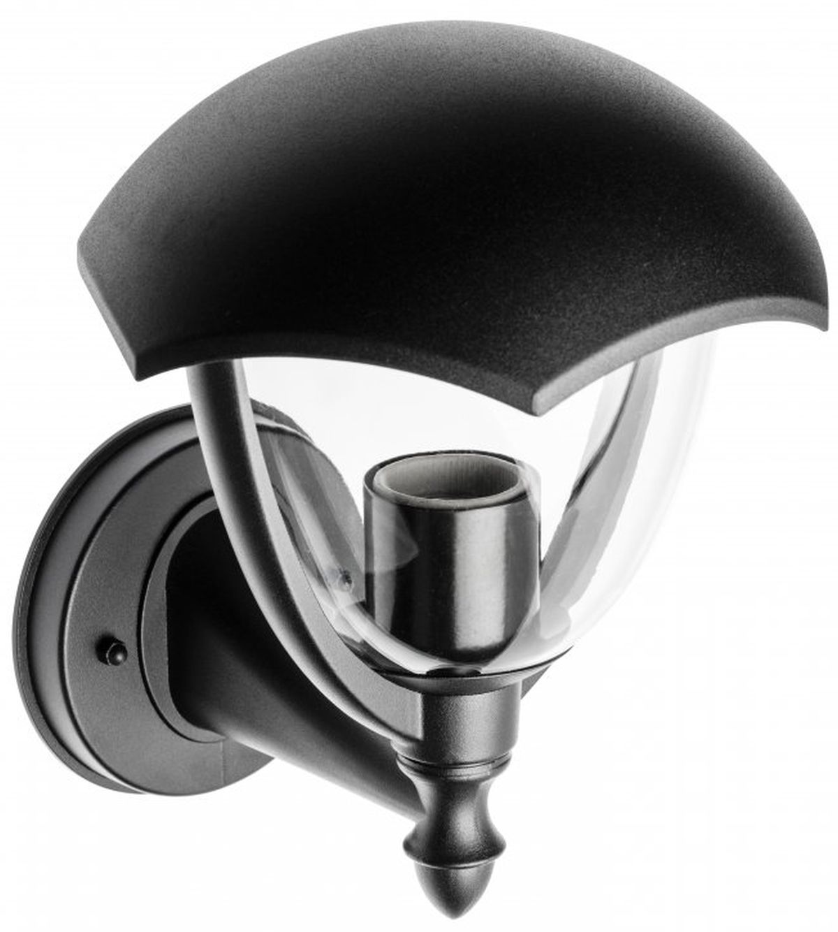 GTV Grande-Au lampada da parete per esterni 1x60 W nero OS-GRA0UA-00