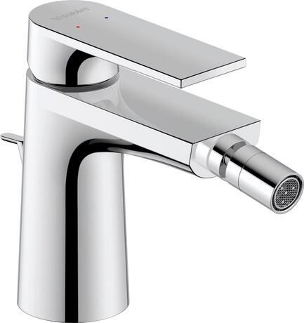 Duravit Tulum rubinetto per bidet verticale cromo TU2400001010