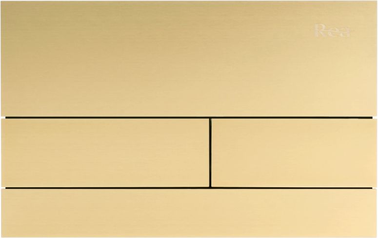 Rea T Steel placca di comando per WC oro REA-E0055