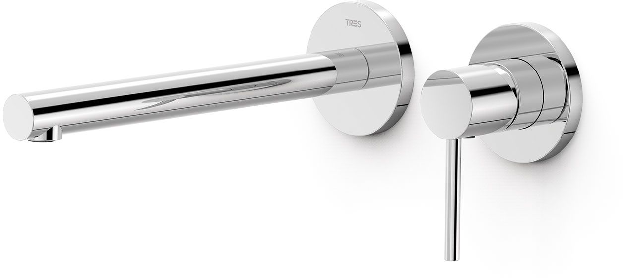 Tres Max-Tres rubinetto per lavabo da incasso cromo 06230022
