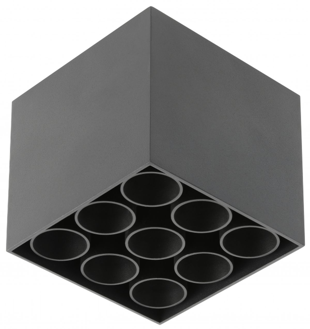 GTV Artemida lampada da soffitto 1x20 W nero LD-ATM20WCK-NB