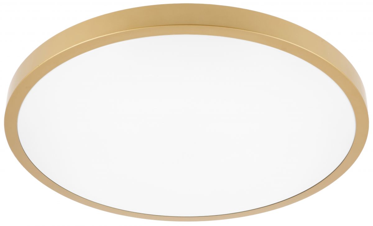 GTV Atol plafoniera 1x32 W bianco-oro LD-ATOL32W-WW-40