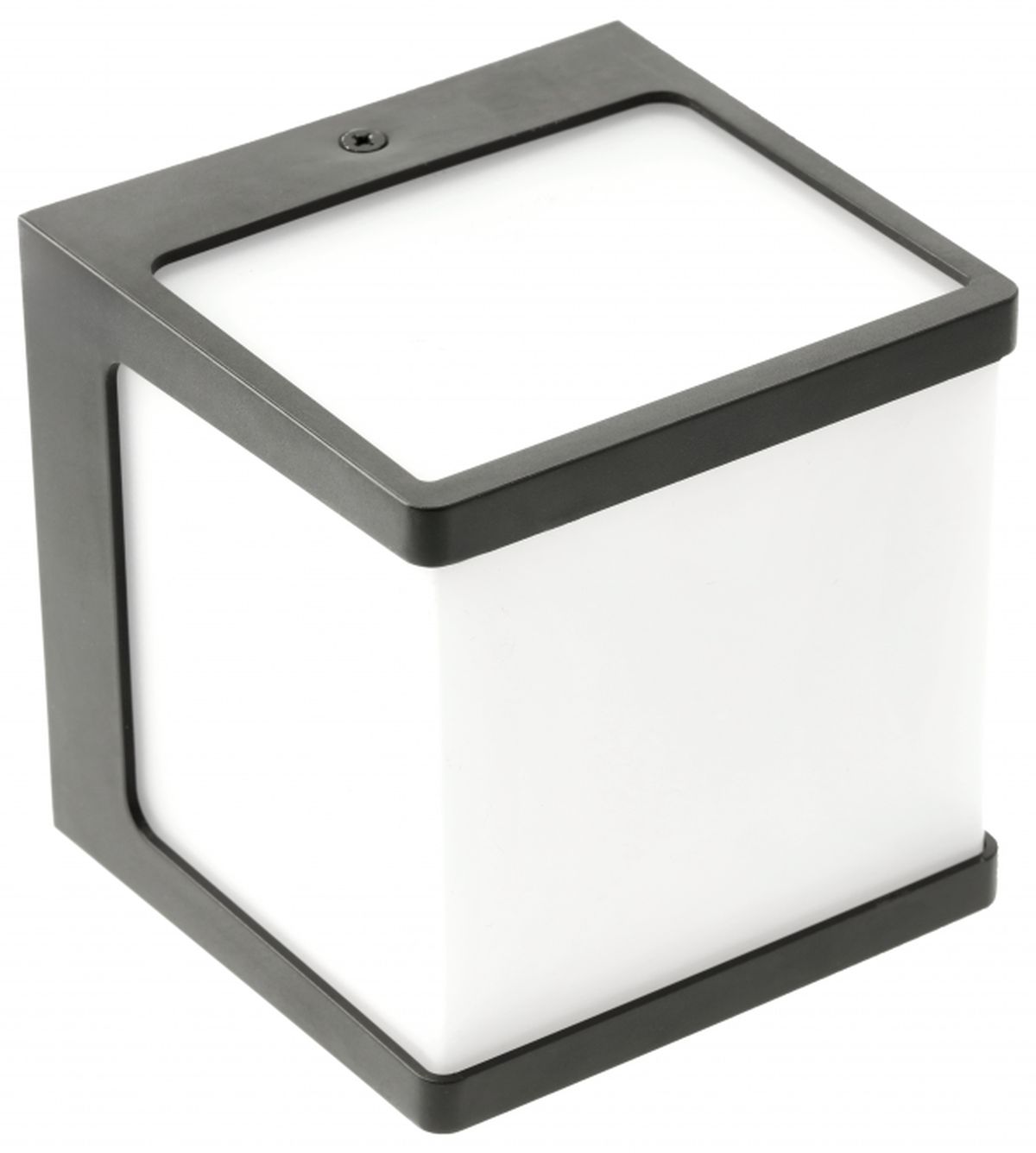 GTV Narin lampada da parete per esterni 1x10 W bianco-nero LD-NAR10WB-10
