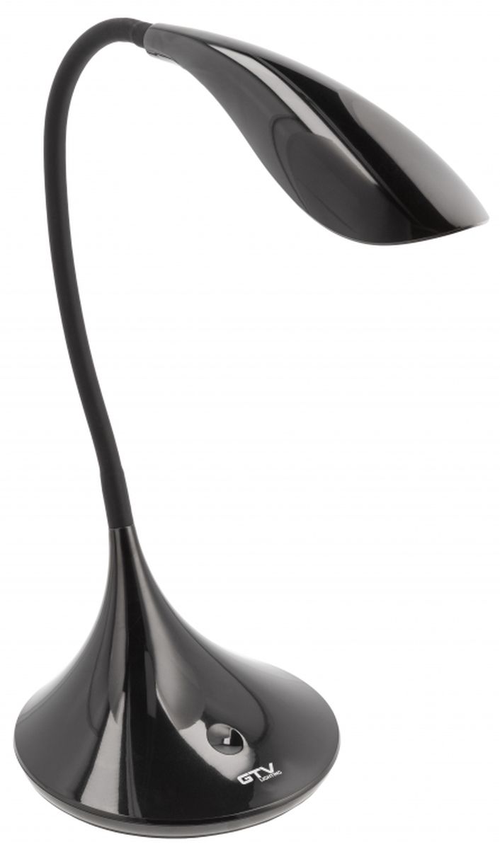GTV Halley lampada da scrivania 1x7 W nero LB-HAL8W-10-DEC