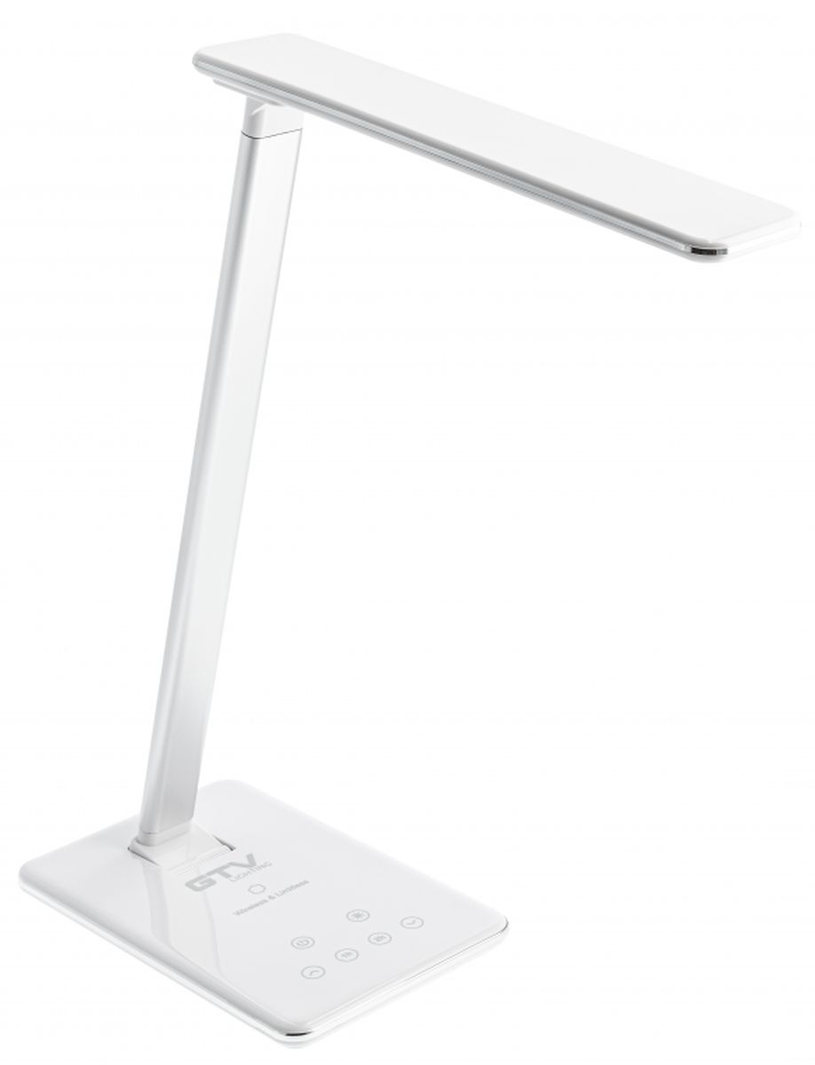 GTV Tritton lampada da scrivania 1x6 W bianco LB-TRIT6W-00-DEC