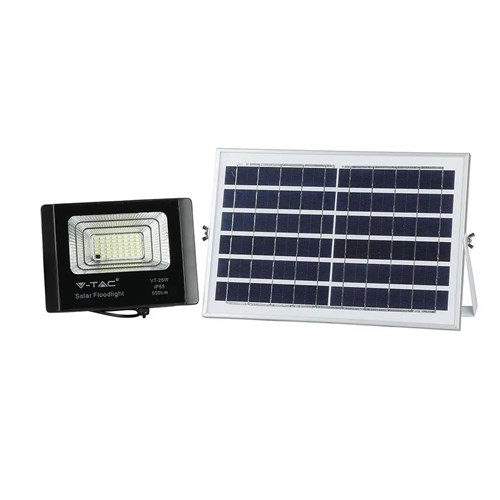 V-TAC lampada solare sospesa 1x16 W nero 8574