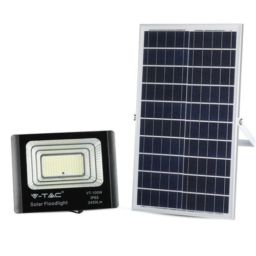 V-TAC lampada solare sospesa 1x40 W nero 8577