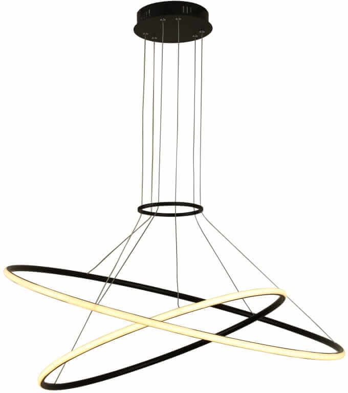 Light Prestige Halifax lampada sospesa 2x45 W nero LP-940/2P4BKCTT