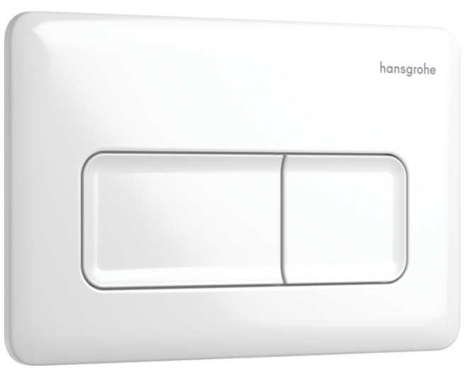 Hansgrohe iFrame Original Q placca di comando per WC bianco 66001450
