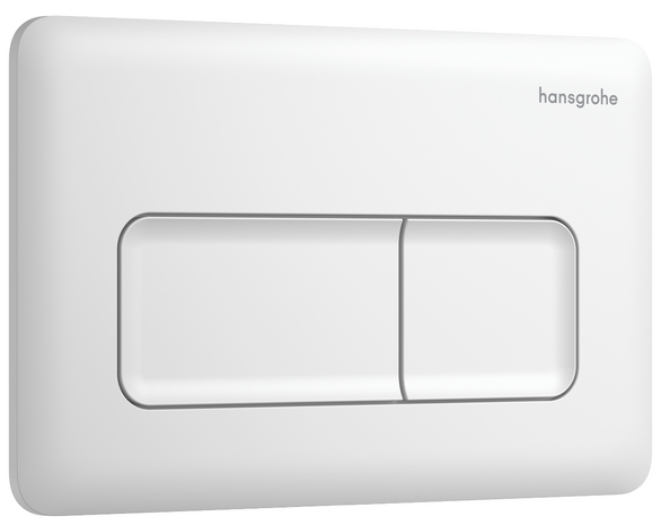 Hansgrohe iFrame Original Q placca di comando per WC bianco 66001700