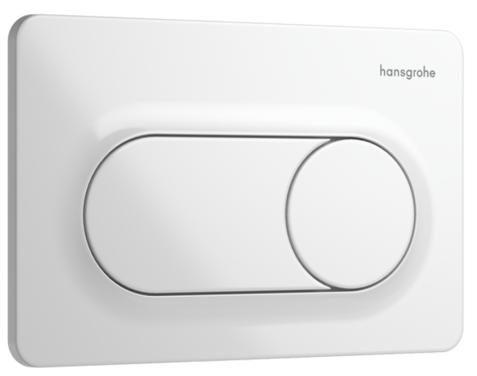 Hansgrohe iFrame Original S placca di comando per WC bianco 66002450
