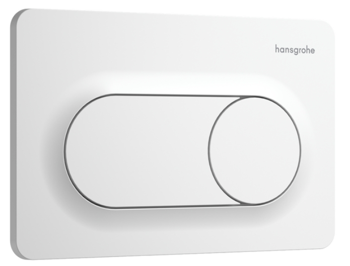 Hansgrohe iFrame Original S placca di comando per WC bianco 66002700