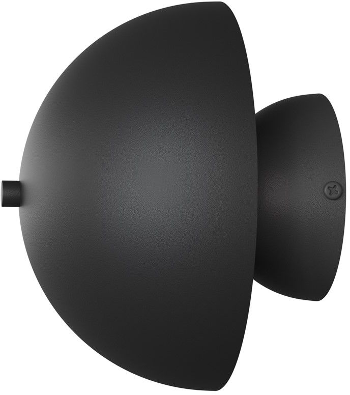 Emibig Mush lampada da parete 2x8 W nero 1451/K2