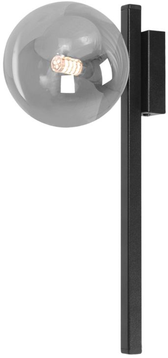 Kaja Paxi lampada da parete 1x10 W nero-grafite K-5467