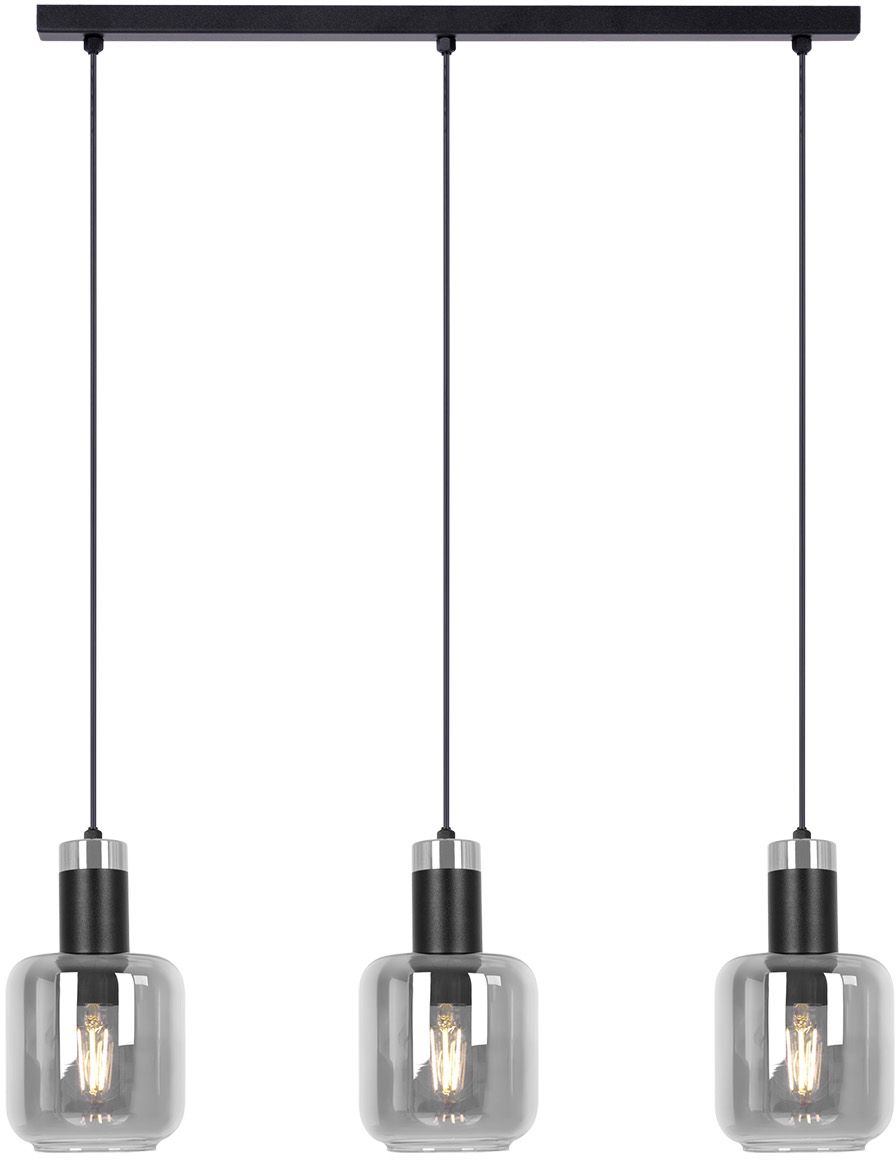 Kaja Denis lampada sospesa 3x15 W nero-grafite K-5263