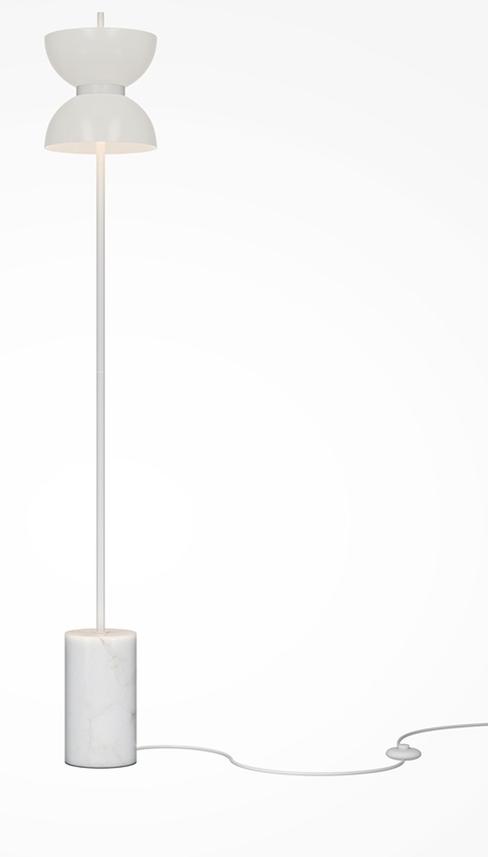 Maytoni Kyoto lampada da terra 1x11 W bianco MOD178FL-L11W3K