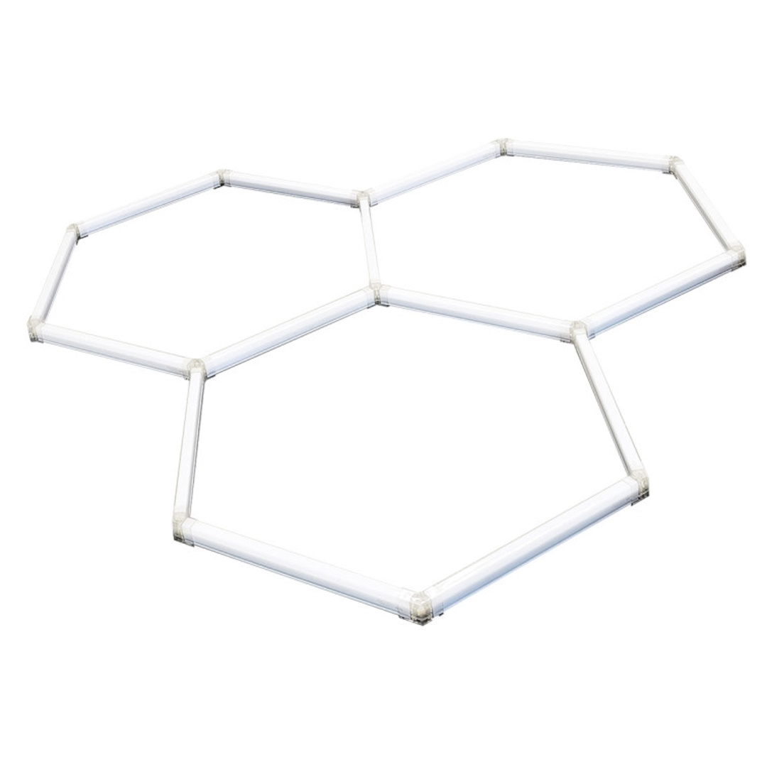 Light Prestige Geometric New lampada led da soffitto x4 W bianco LP-0209/3C 4K
