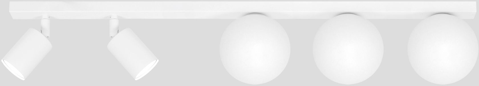 Kaja Andi lampada da soffitto 5x10 W bianco K-5496