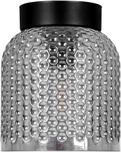 Kaja Inga lampada da soffitto 1x15 W nero-grafite K-5632