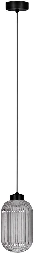 Kaja Silva lampada sospesa 1x15 W nero-grafite K-5750