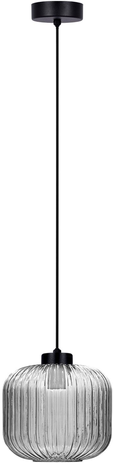 Kaja Campo lampada sospesa 1x15 W nero-grafite K-5660