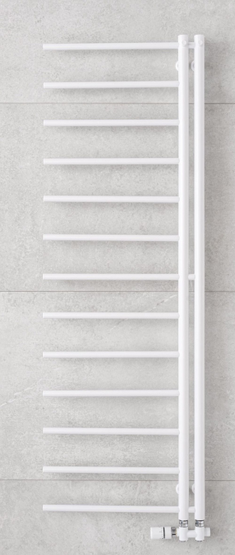 P.M.H. Apollo radiatore da bagno a scaletta 114x50 cm bianco AP1WE-L