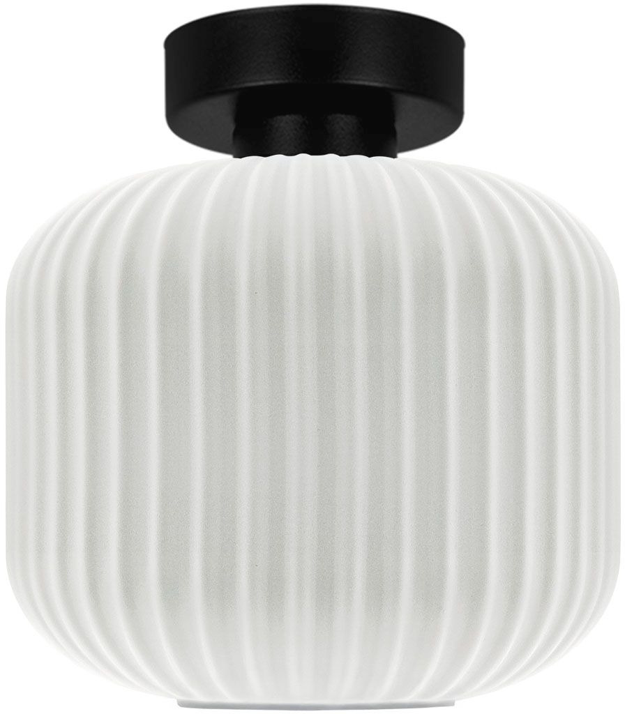 Kaja Sparta lampada da soffitto 1x15 W bianco-nero K-5642