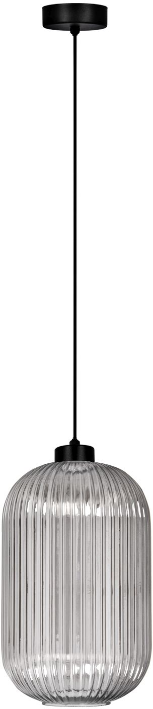 Kaja Silva lampada sospesa 1x15 W nero-grafite K-5751