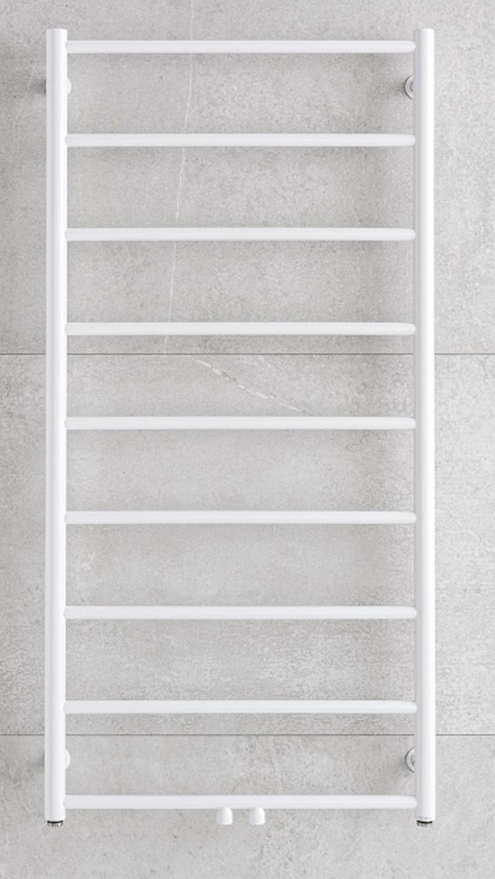 P.M.H. Naas radiatore da bagno a scaletta 121x50 cm bianco NS3W-M