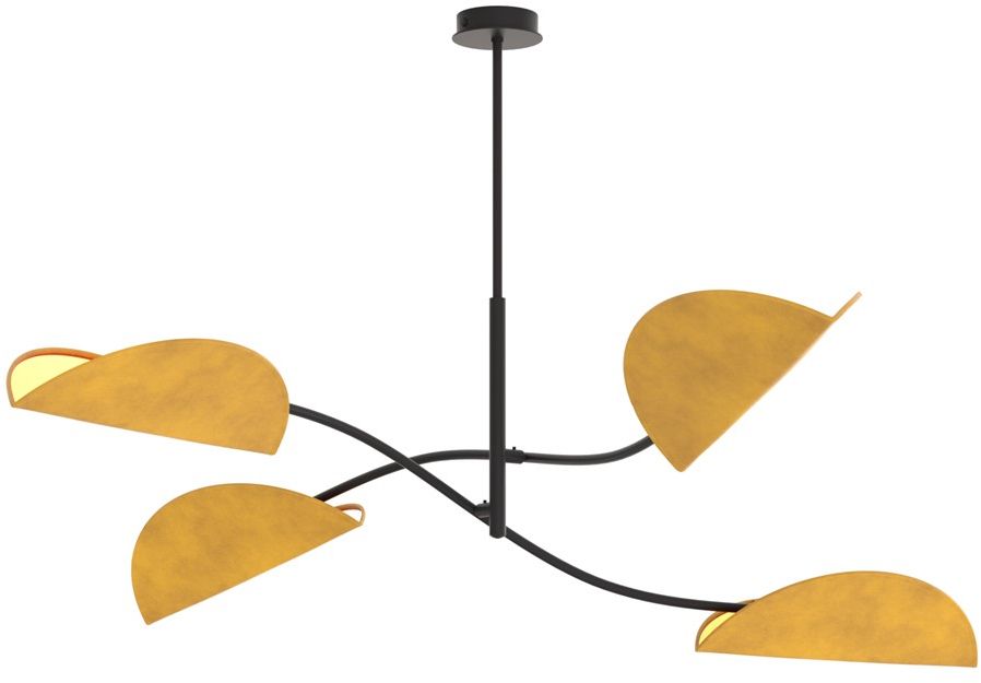 Emibig Lotus lampada da soffitto 4x10 W 1460/4